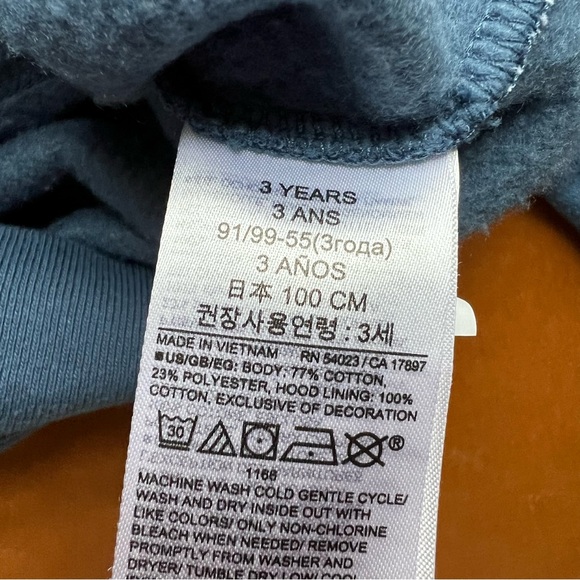 GAP Baby x Disney Mickey Mouse Hoodie, 3T NWOT - Picture 3 of 5